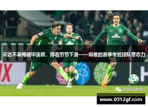云达不莱梅德甲连败，排名节节下滑——艰难的赛季考验球队意志力